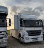 Mercedes Race transporter with 2500kg tail lift /Office & slide out