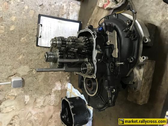 Sequential 6 speed dog ring gearbox Sadev ST82-14