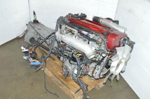 JDM 1999-2002 SKYLINE GT-R R34 RB26DETT AND GETRAG 6 SPD ENGINE SWAP