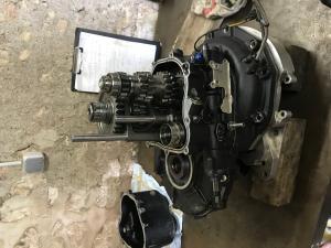 Sequential 6 speed dog ring gearbox Sadev ST82-14