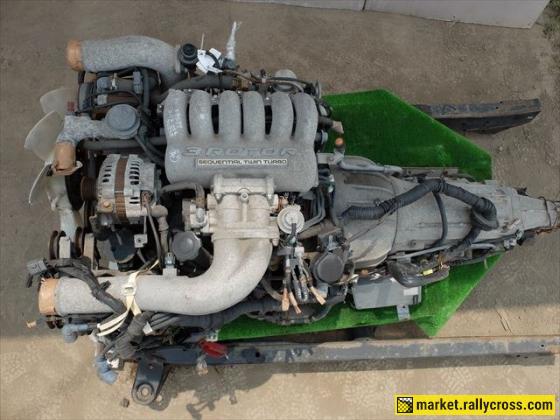 Mazda Eunos Cosmo RX-7 JDM 20B 3-rotor twin-turbocharged engine 20-B. Long block motor