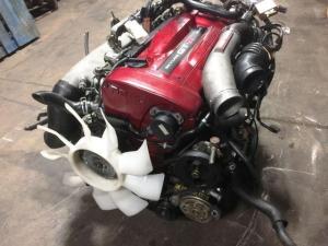 JDM NISSAN SKYLINE GTR RB26DETT R34 ENGINE WITH 6 SPEED GETRAG MT TRANSMISSION