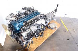 JDM TOYOTA SUPRA ENGINE 2JZ GTE VVTI REAR SUMP 6SPEED GETRAG TRANSMISSION 2JZGTE