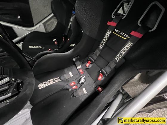 (2021) Ford Fiesta r5 Rally2 Ex works rallycar chassis #59