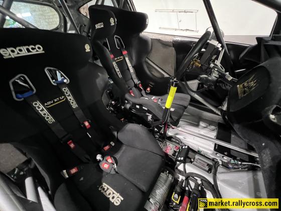 (2021) Ford Fiesta r5 Rally2 Ex works rallycar chassis #59