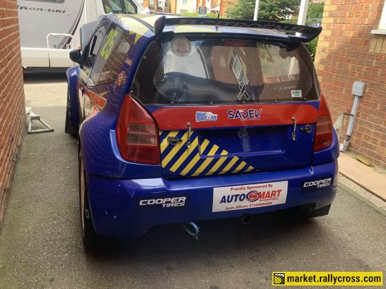 C2 super 1600 rx/rally car