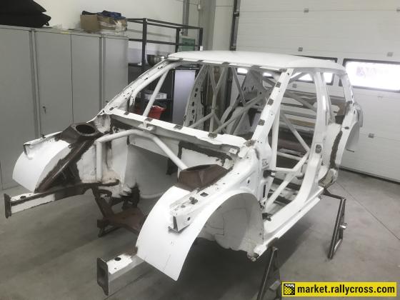 Fabia II Chassis unfinished project, never raced, 25CrMo4 rollcage with FIA homologation