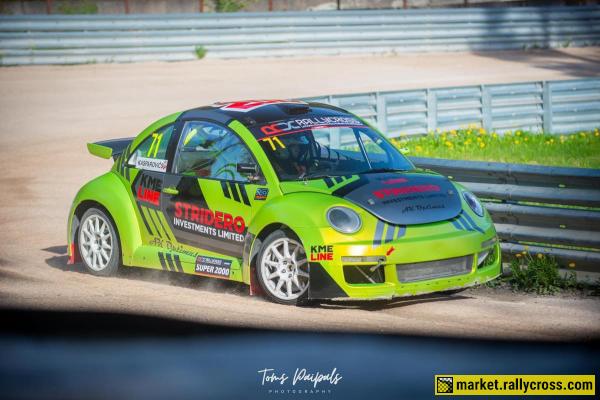 For sale one and only VW new Beetle RSI cup edition car in the world which is suitable for Rallycross/autocross, hill climb and circuit racing. Chassi